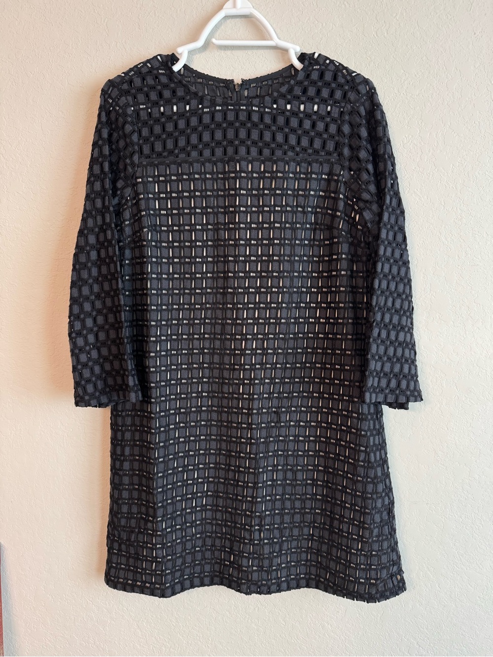 Erin Fetherston Black Eyelet Dress
